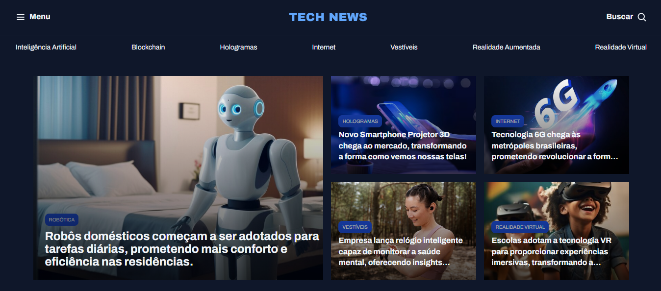 Preview Portal de Notícias